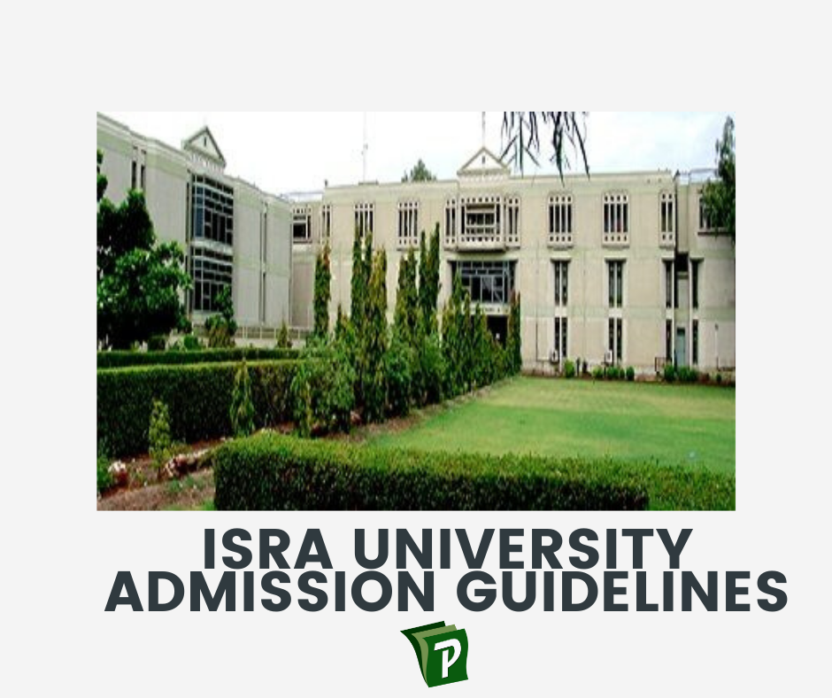 ISRA University admission guidelines | PrepareHOW ISRA University