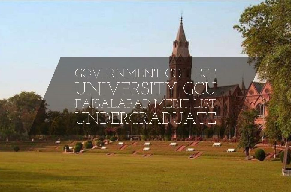 GC University faisalabad merit list 2019 - 2020 | PrepareHOW GC University.jpg